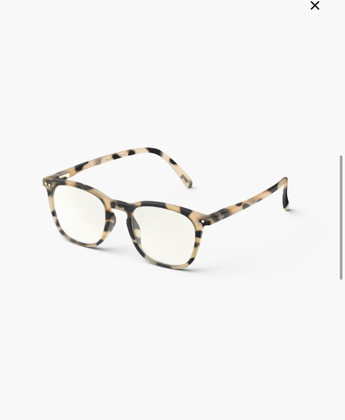IZIPIZI SCREEN #E LIGHT TORTOISE